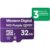 Cartão de Memória Com 3 anos de Garantia Micro SD 32GB WD Purple Intelbras
