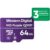 Cartão de Memória Com 3 anos de Garantia Micro SD 64GB WD Purple Intelbras