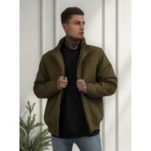 Casaco Masculino Plus Size Jaqueta Sarja Forrada Capuz