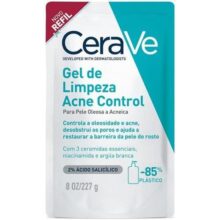 Cerave, Gel de Limpeza Acne Control com Niacinamida e Ácido Salicílico