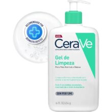 CeraVe, Gel de Limpeza Facial para pele oleosa, com Ácido Hialurônico e Niacinamida
