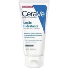 CeraVe, Loção Hidratante Corporal, com textura Fluida e Ácido Hialurônico, 50ml