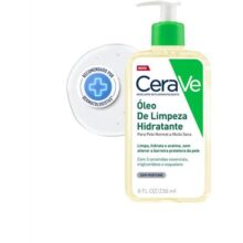 CeraVe, Óleo de Limpeza Hidratante, com triglicerídeo e esqualeno 236ml