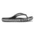 Chinelo Crocs Bayaband Flip Black/white