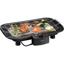Churrasqueira Elétrica De Mesa Bbq Show Elgin 110V Com controle de temperatura, bandeja anti-fumaça e grelha removível