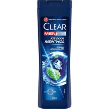 Clear Shampoo Men Anticaspa Ice Cool Menthol 400Ml