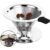 Coador de Café Premium Inox 304 | Filtro Reutilizável Pour Over Tamanho 102 | Sem Papel Dupla Malha Sustentável Para