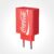 Coca-Cola Carregador USB-C PD 20W – Vermelho
