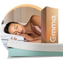 Colchão Casal de espuma D28 Emma Basics 17cm – com tecnologia alemã, 100 noites de teste e 5 anos de garantia.