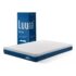 Cabeceira De Cama Box Kasabela Paris Casal 140cm X 58cm Camurça Café Com Leite