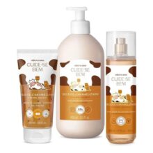 Combo Cuide-se Bem Deleite Caramelizado: Body Splash 200ml + Loção Corporal 400ml + Sabonete Líquido 150ml