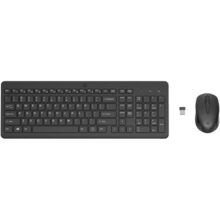 Combo de Teclado e Mouse sem Fio HP 330 – com 1600 DPI Dongle USB Wireless Digitação Silenciosa Precisa e Confortável Layout ABNT2 Preto (2