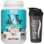 Combo Equaliv – The Whey 3W 960g – Proteína Hidrolisada, Isolada e Concentrada – Sabor Cocada + Coqueteleira oficial