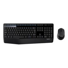 Combo Teclado e Mouse sem fio Logitech MK345 com Teclado com Apoio para as Mãos e Mouse Destro, Conexão USB, Pilhas Inclusas e Layout ABNT2