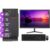 Computador Completo Mancer, Intel Core i7, 16GB De Ram, SSD 480GB, Monitor 17 + Kit Teclado e Mouse