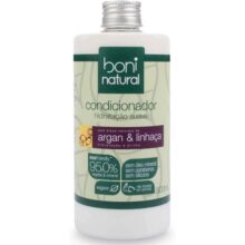 Condicionador Vegano e Natural, Argan e Linhaça, Boni Natural, Cabelos Macios e Saudáveis, Boni Natural, 500ml