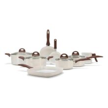 Conj de Panelas 8 Peças Ceramic Life Smart Plus Vanilla – Brinox