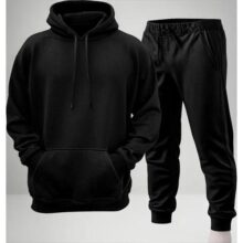 Conjunto Calça E Blusa De Moletom Liso Masculino Unissex