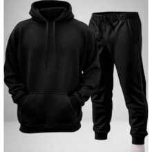 Conjunto Calça E Blusa De Moletom Liso Masculino Unissex