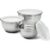 Conjunto De 3 Bowls Em Aço Inox Com Tampas Cuisinart®