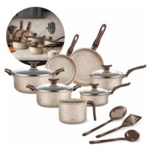 Conjunto De Panelas Antiaderente 10 Peças