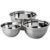 Conjunto De Tigelas Brinox 3pçs Suprema Em Inox – 2107/100