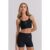 Conjunto Feminino Fitness Compact Top E Short – Arm (Preto ou Verde)