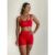 Conjunto Fitness Virginia Top Shorts Meia Coxa Cintura Alta