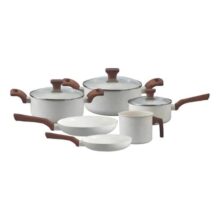 Conjunto Jogo 6 Panelas Pratic Cook Marmol Indução Mimo Mármore