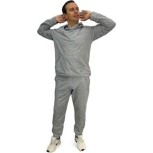 Conjunto Moletinho Tecido Leve Unissex Casaco + Jogger, Tamanhos G e GG