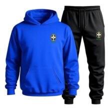 Conjunto Moletom Canguru Calça Blusa Seleção Brasileira