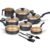 Conjunto Panelas Antiaderente 10 Peças Teflon