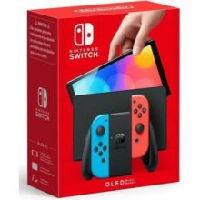 Console Nintendo Switch OLED – Azul e Vermelho Neon