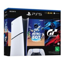 Console PS5 Slim Digital 1TB + Astro Bot + Gran Turismo 7 – Lançamento