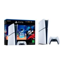 Console Sony PlayStation 5 Edição Digital SSD 825GB Controle Sem Fio DualSense + 2 Jogos Digitais