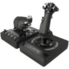 Controlador de Simulação RGB com Manete e Acelerador X56 H.O.T.A.S.