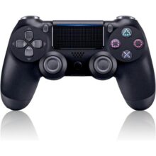 Controle Bluetooth para PS4/PC/TV/Android Bateria 800mAh 10m Alcance Vibração Dupla Gyroscope 6 Eixos Preto (1)