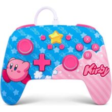 Controle com fio – Power A – para Nintendo Switch – Kirby