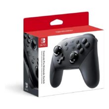 Controle Nintendo Switch Pro Controller Sem Fio Preto