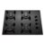 Cooktop 4 Bocas Atlas Preto Com Mesa De Vidro U Top Bivolt 110V/220V
