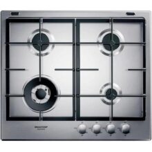 Cooktop 4 Bocas Brastemp Gourmand Inox Com Duplachama e Trempe Com Ferro Fundido – BDK60DR 220V