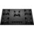 Cooktop 5 Bocas Preto com Mesa de Vidro Atlas U Top Bivolt