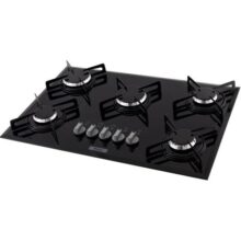 Cooktop a Gás Philco Cook Chef com 5 Bocas Preto