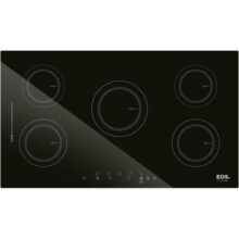 Cooktop de Indução Cinco Bocas EOS 90cm Preto 9500W ECI05EP 220V