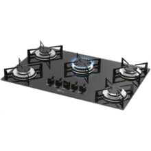 Cooktop Fischer 5 Bocas Preto – 1642-6985