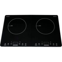 Cooktop Portátil de Indução 2 Zonas 127v Preto