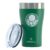 Copo Térmico Palmeiras Oficial Licenciado Verde 500ml Com Tampa Mantém Cerveja Gelada Café Quente Verdão Porco Alviverde Presente Torcedor Caneca Inox