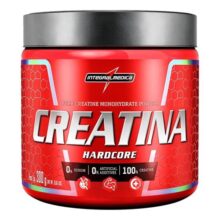 Creatina Hardcore 100% Pura 300g IntegralMédica