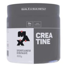 Creatina Max Titanium monohidratada em pó pote 300g creatina po sem sabor