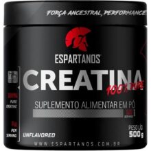Creatina Monohidratada 100% Pura 500g – Espartanos